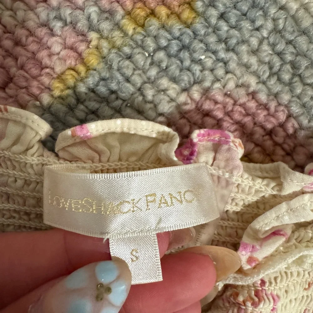 LoveShackFancy Ruffle Blouse - Picture 3 of 4